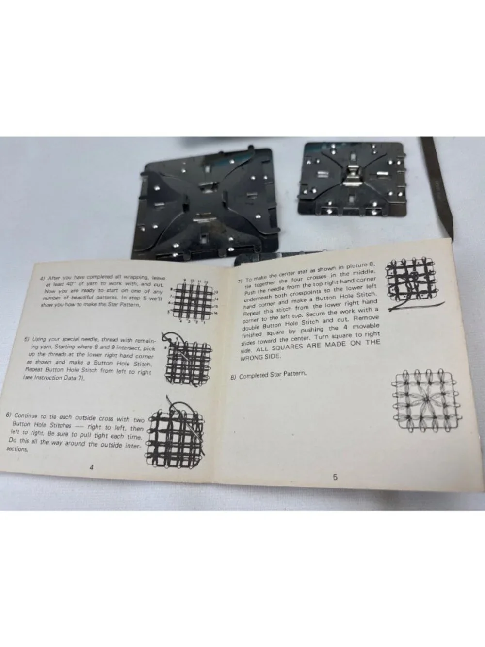 Magic Loom Weaving Kit 1981 Jobar International Box 3 Loom Sizes Instructions